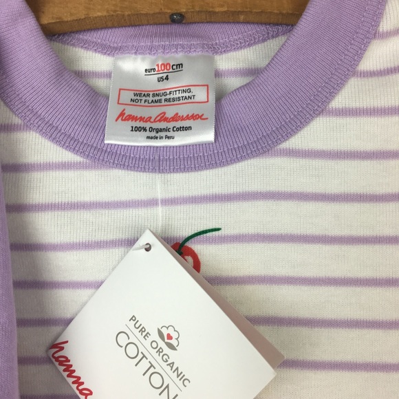 NWT Hanna Andersson Triple Scoop Pajamas - Picture 5 of 6